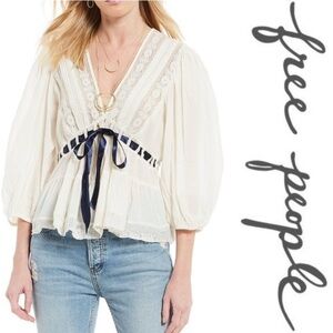 Free People, 100% Cotton Blouse